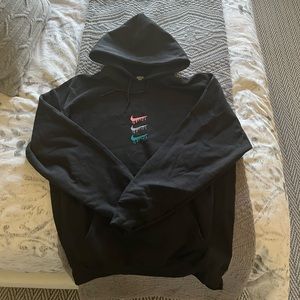 Nike embroidered hoodie